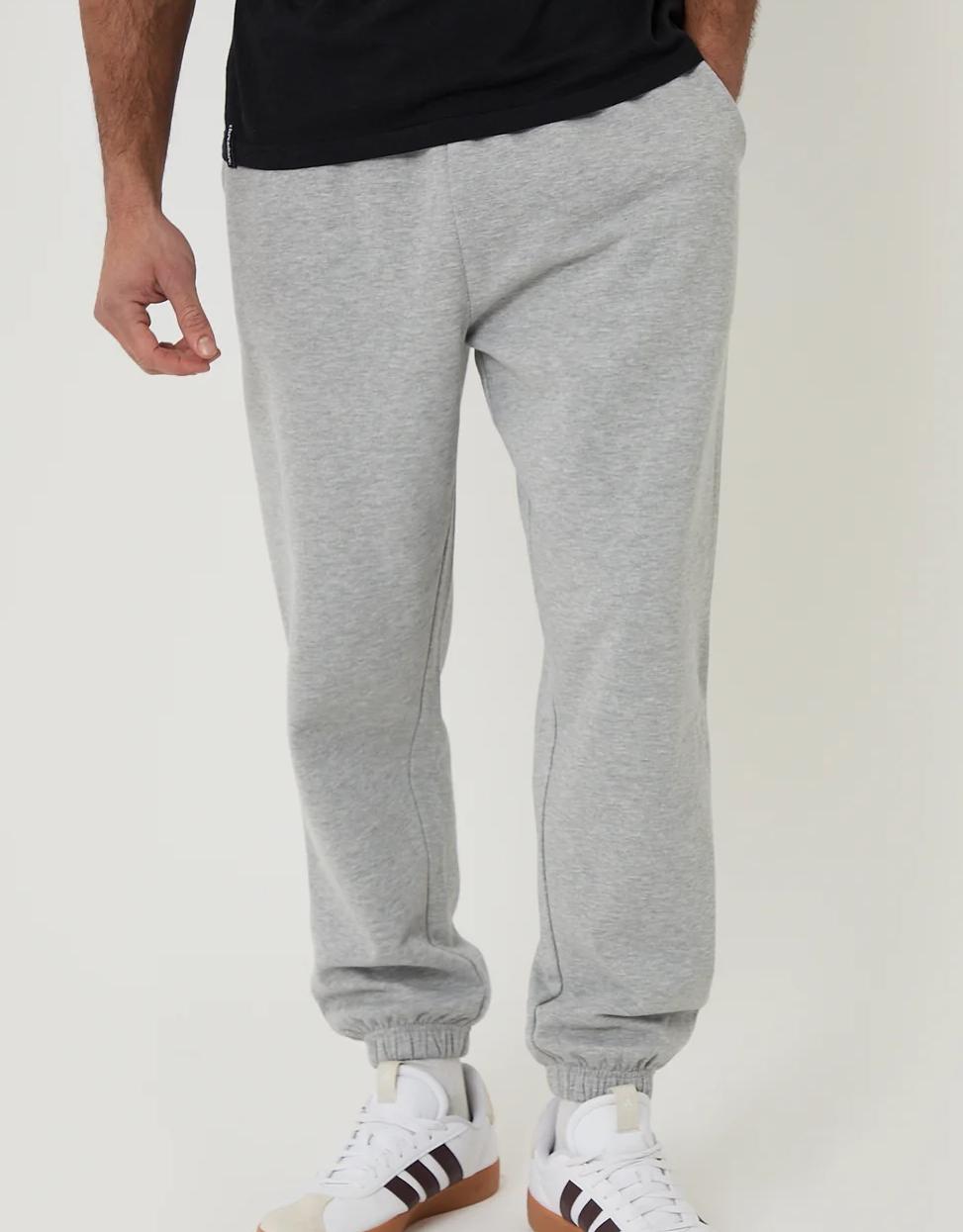 Grey Tapered Joggers