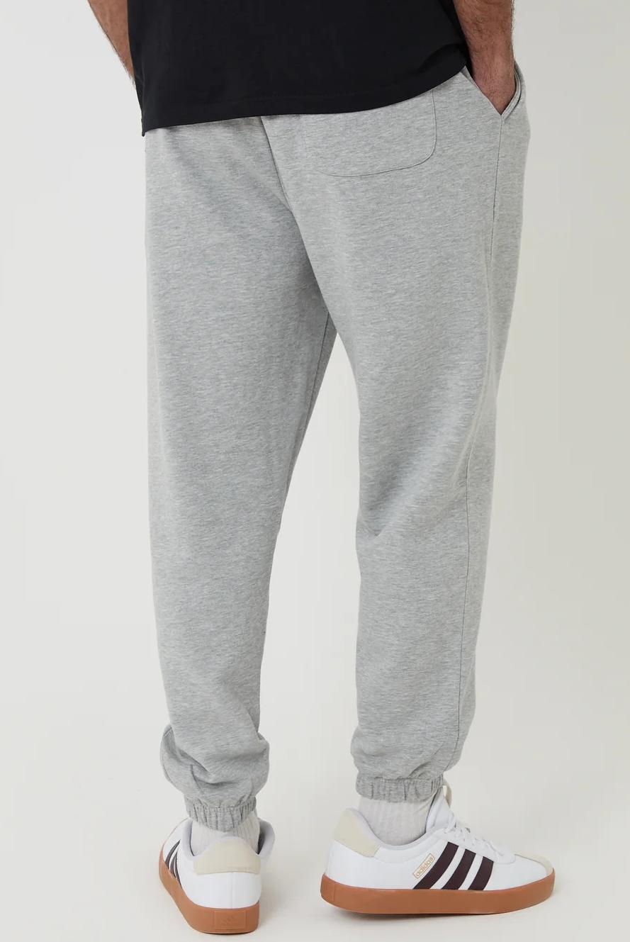 Grey Tapered Joggers