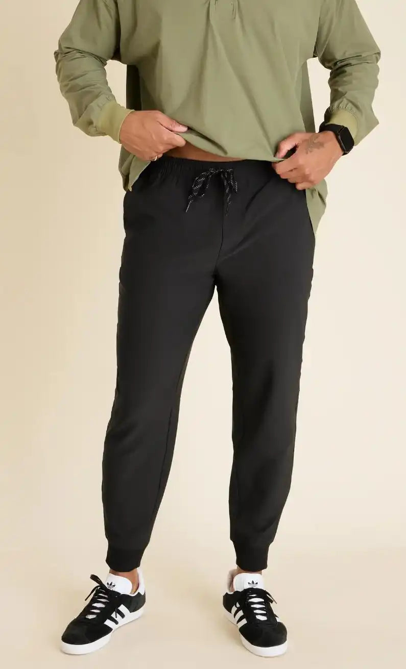 Street Fit Black Joggers